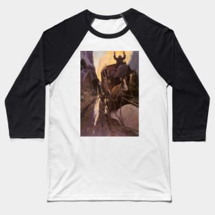 Hands Up! (Hold Up in the Canyon) by NC Wyeth Baseball T-Shirt